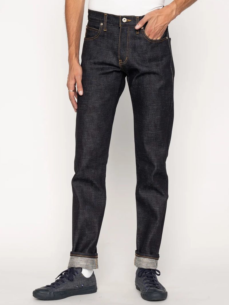 Naked & Famous Denim Super Guy Elephant 12 Indigo