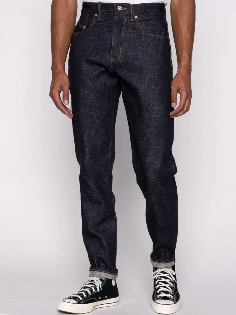 Naked & Famous Denim Easy Guy Elephant 12 Indigo