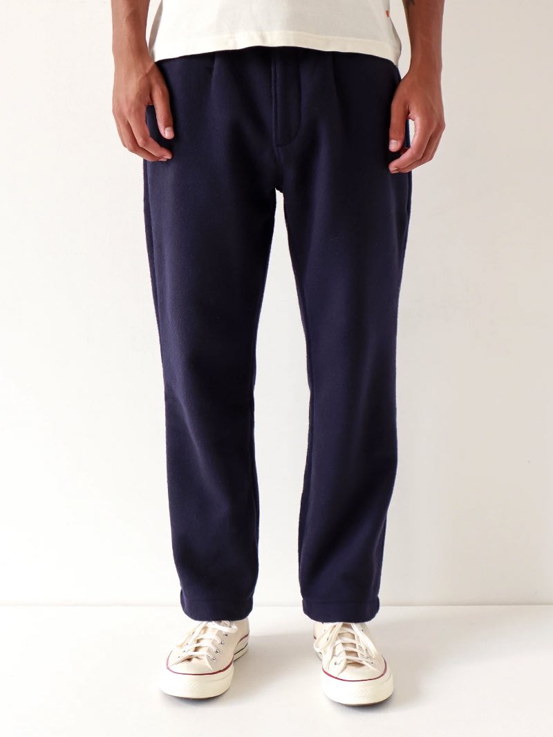 Far Afield Ryder Trouser - Navy Iris Melton