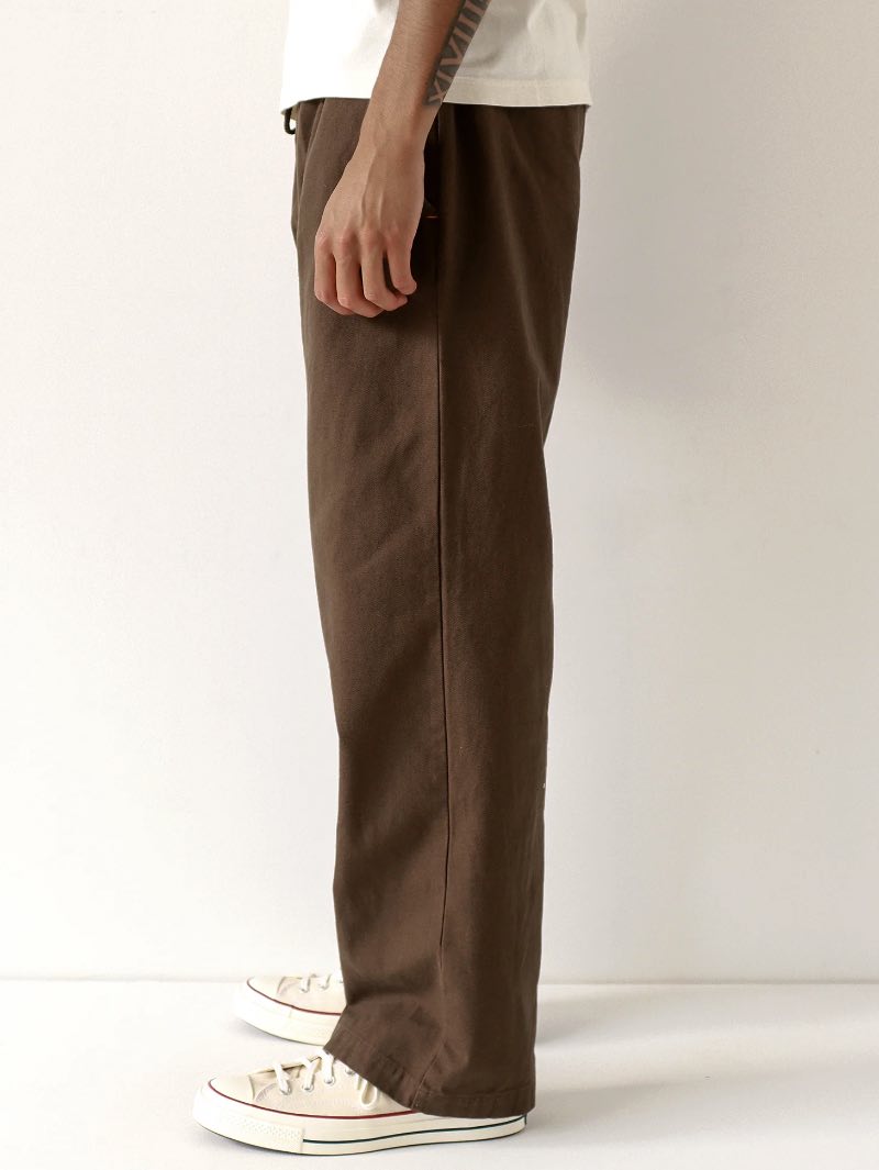 Far Afield House Trouser - Brown Panama Twill