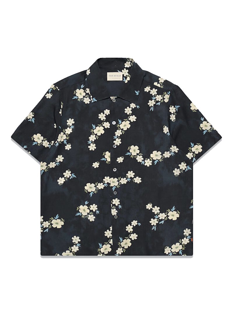 Far Afield Busey S/S Shirt Floral Print