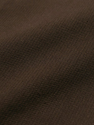 Far Afield Brown Double pleated Braided Weave