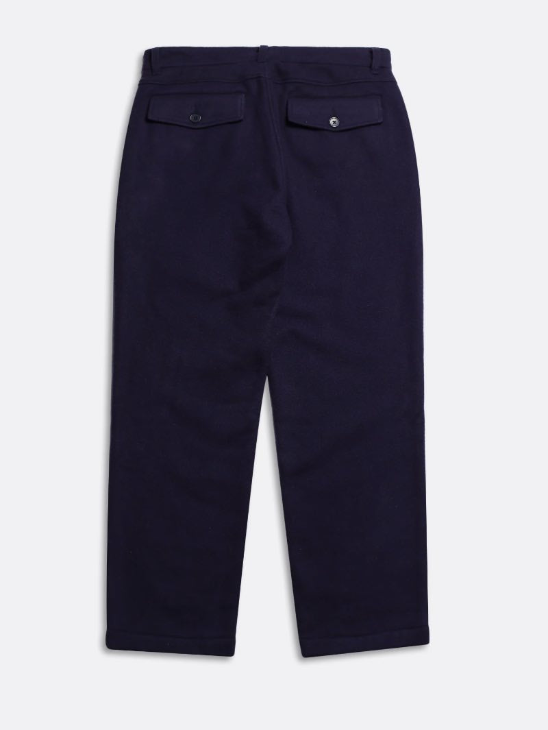 Far Afield Ryder Trouser - Navy Iris Melton