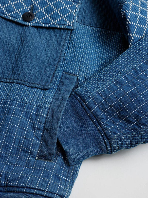 FDMTL Patchwork Pocket Jacket 3YR Wash JK42U - Mildblend Supply Co