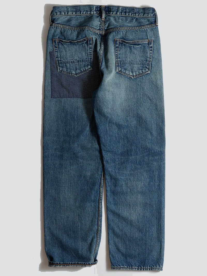 FDMTL Patchwork MG119 Classic Straight Selvedge Jeans