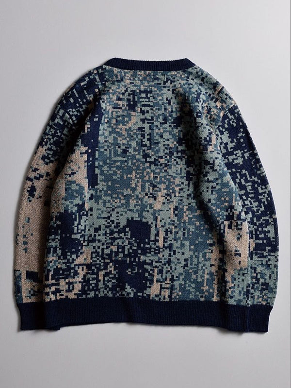 FDMTL Boro Jacquard Cardigan - Mildblend Supply Co