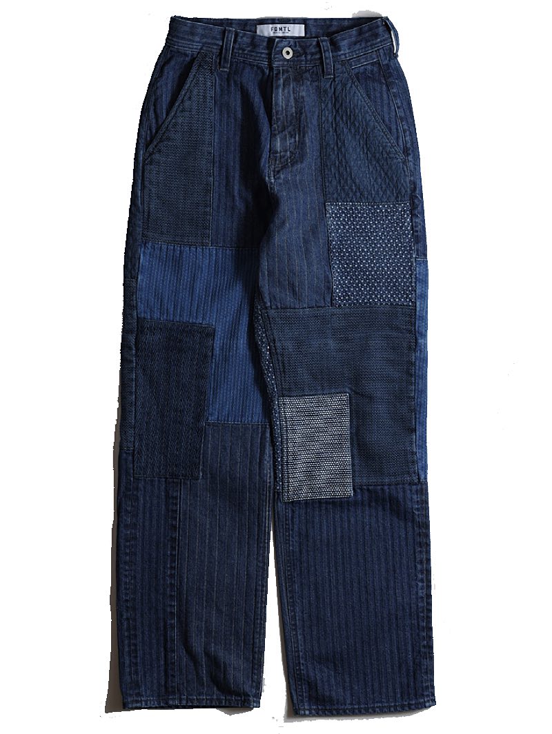 FDMTL PN11WU Womens Patchwork Pants