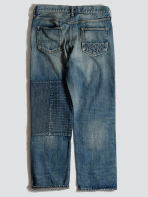 FDMTL Patchwork MG115 Classic Straight Jeans