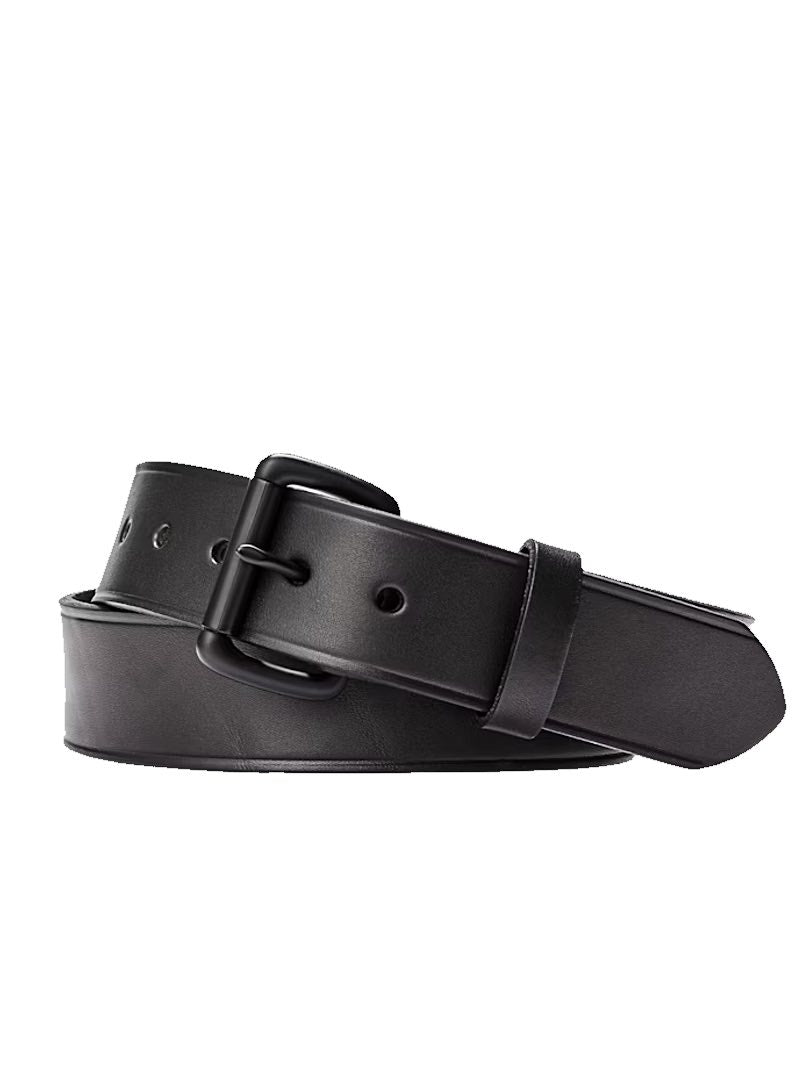 Filson 1 1/2 Inch Bridle Black Leather Belt - Mildblend Supply Co