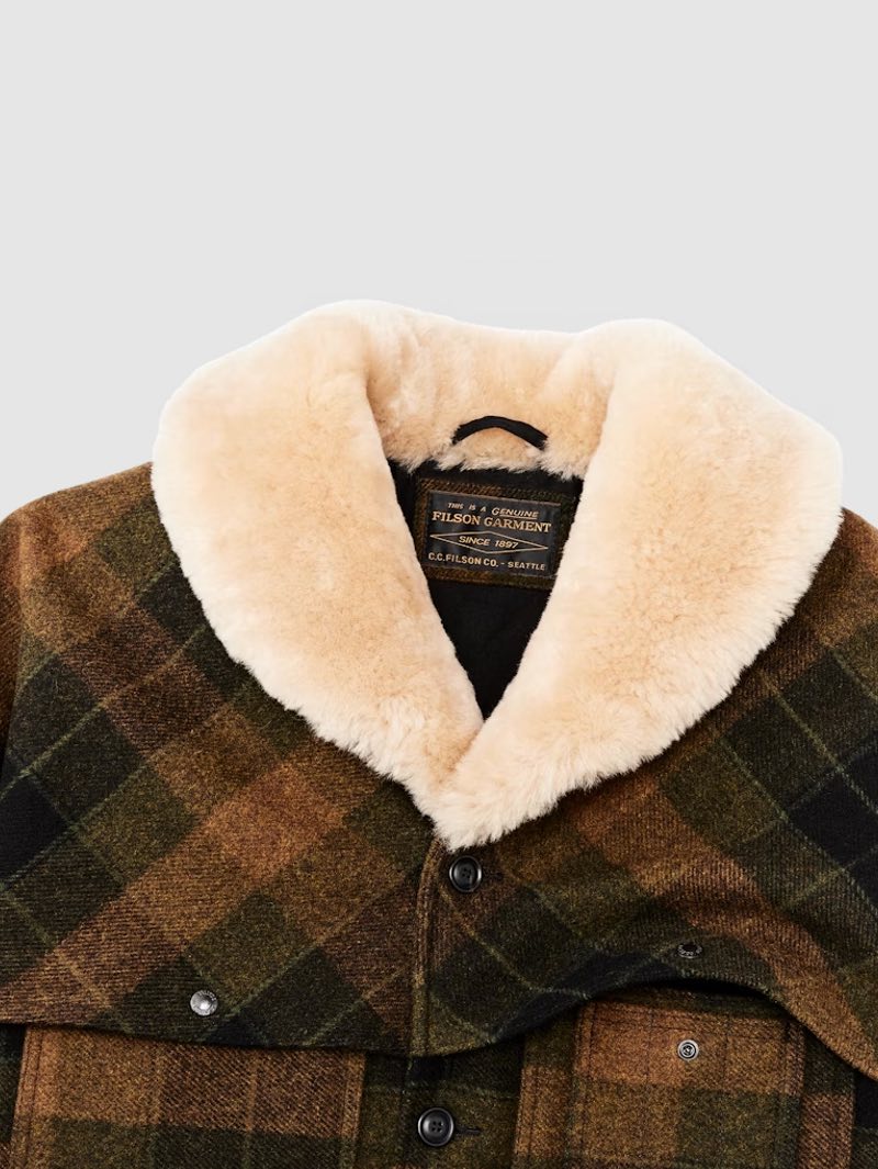 Filson Lined Mackinaw Wool Packer Coat - Mildblend Supply Co