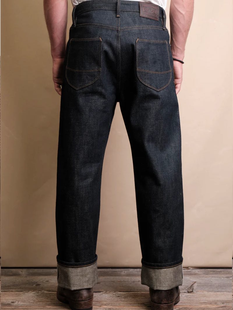 Freenote Cloth Modesto Straight Cut 15oz Indigo Denim