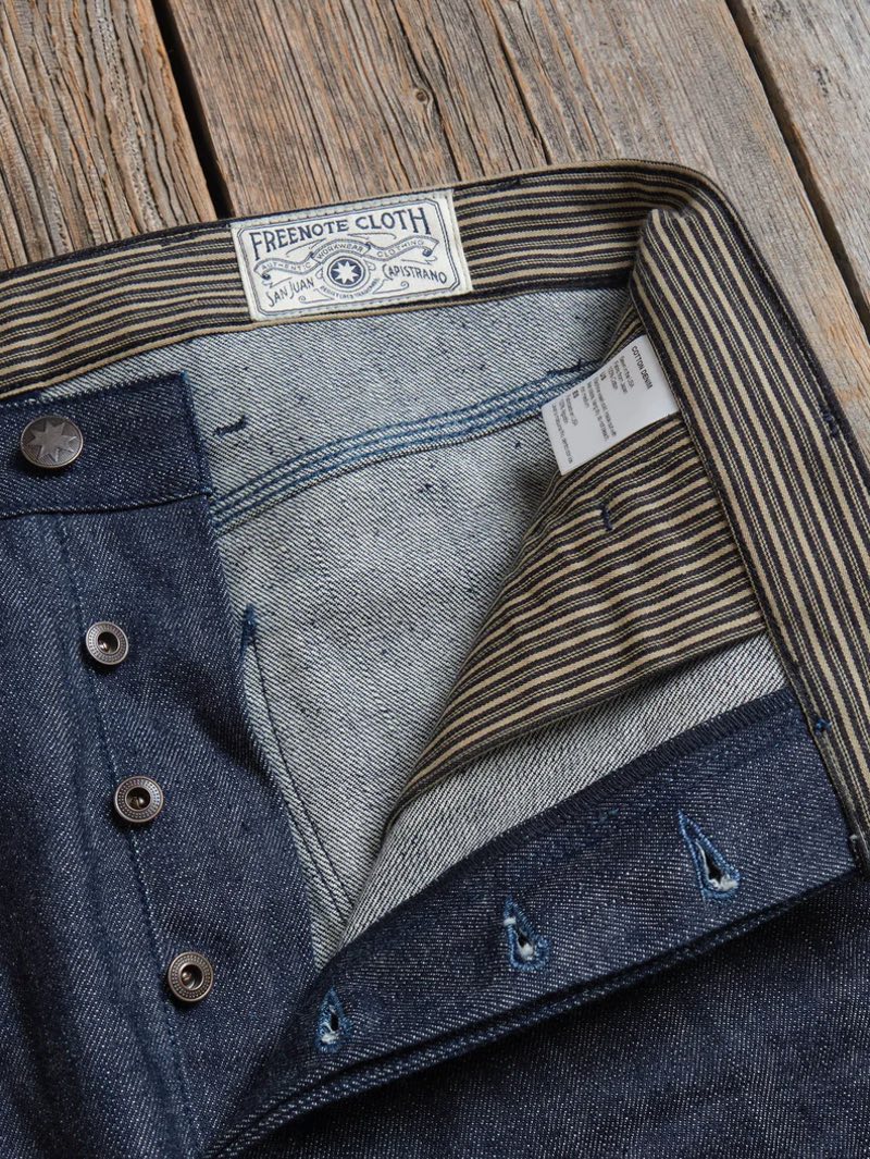 Freenote Cloth Ortega 13oz Indigo Selvedge Denim