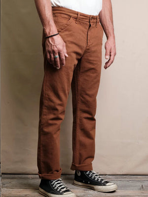 Freenote Cloth Workers Chino 14oz Rust