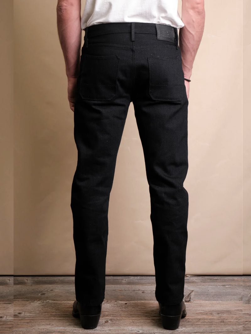 Freenote Cloth Trabuco Classic Straight 17oz Black Denim