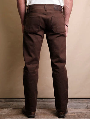 Freenote Cloth Trabuco Brown Classic Straight 15oz Denim