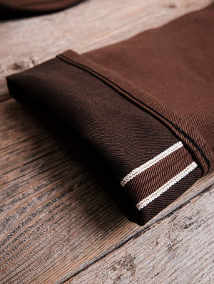 Freenote Cloth Trabuco Brown Classic Straight 15oz Denim