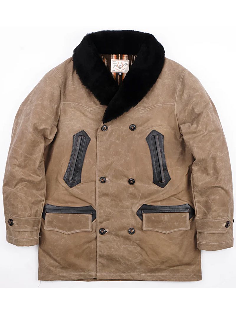 Freenote Cloth Tollgate Waxed Canvas Tobacco