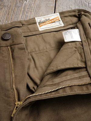 Freenote Cloth 14oz Deck Pant Olive