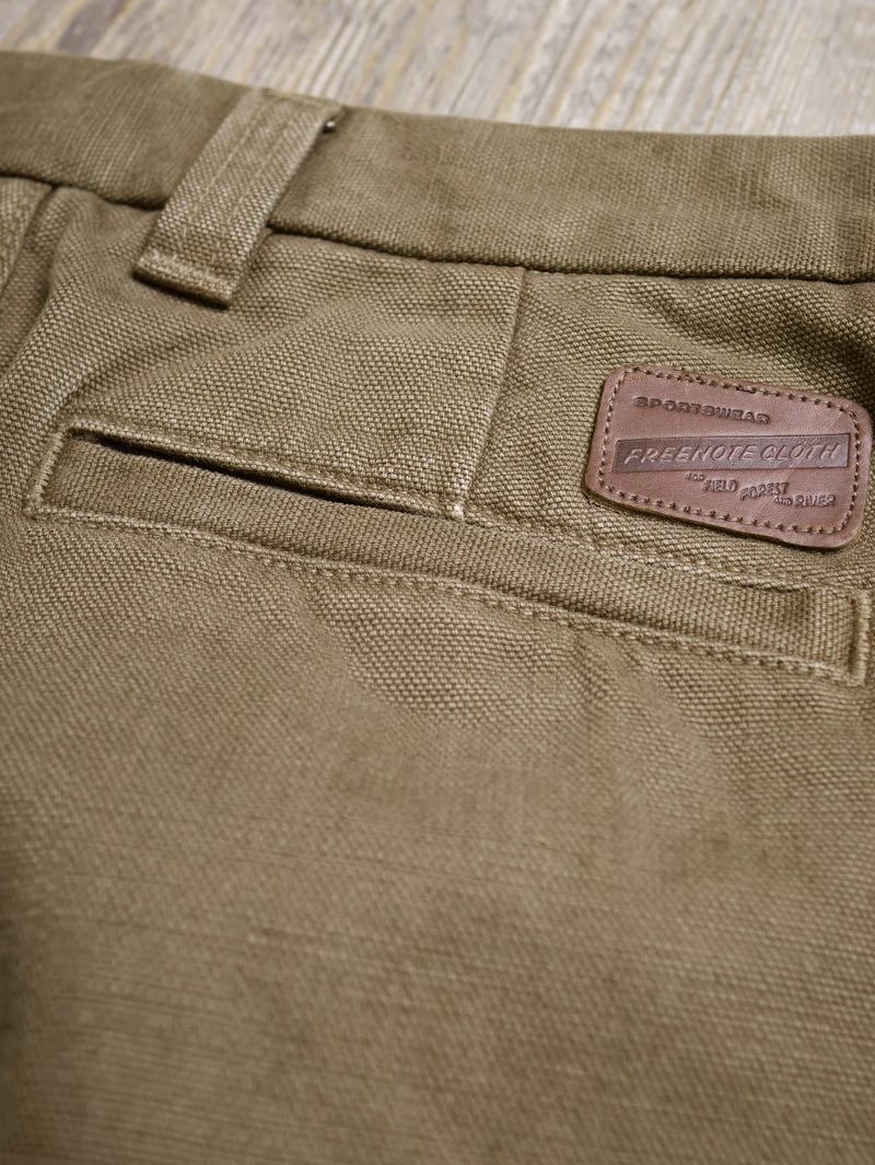 Freenote Cloth 14oz Deck Pant Olive