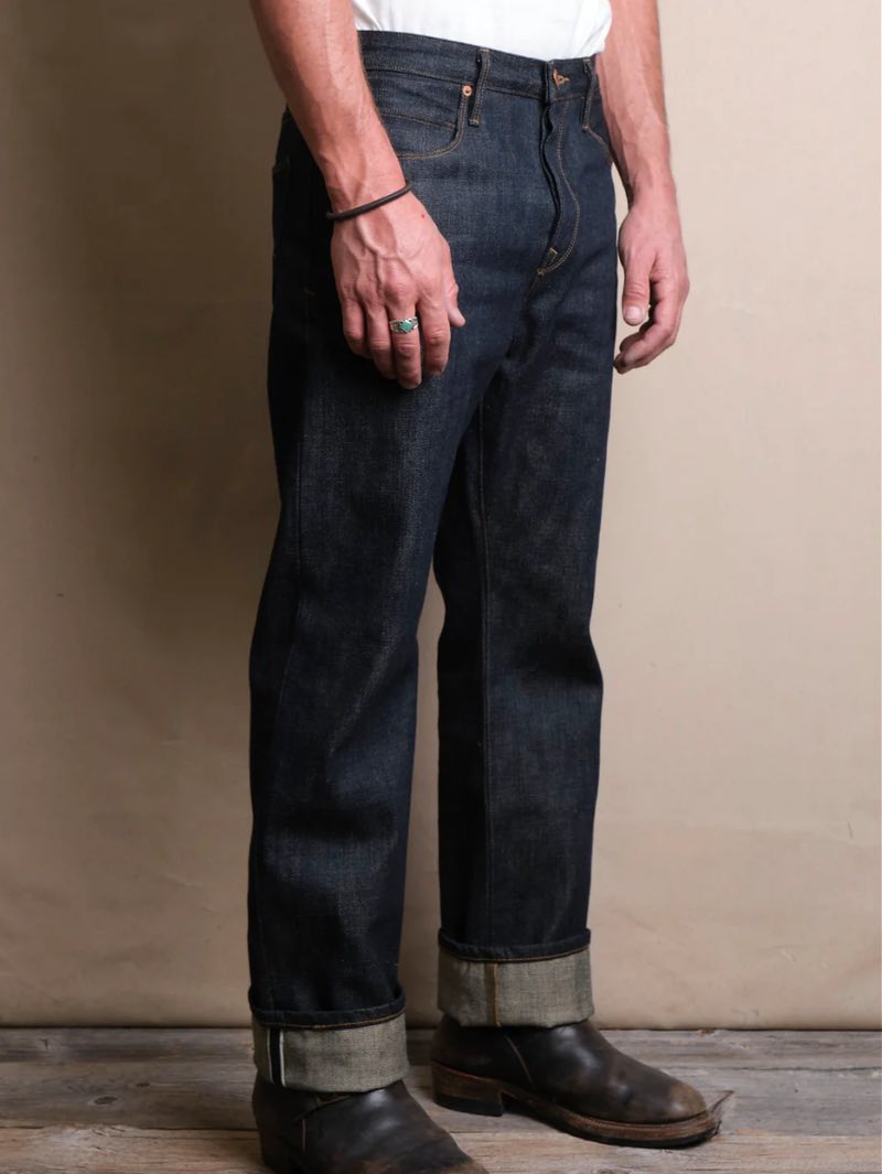 Freenote Cloth Belford 50s Cut 15oz Indigo Denim