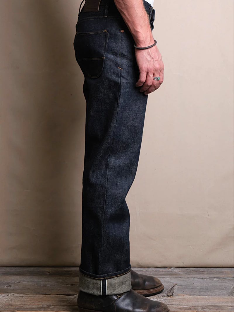 Freenote Cloth Belford 50s Cut 15oz Indigo Denim