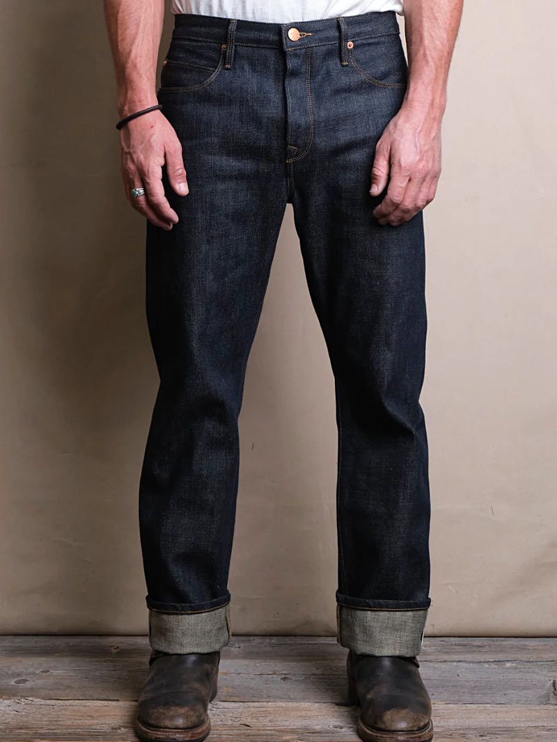 Freenote Cloth Belford 50s Cut 15oz Indigo Denim