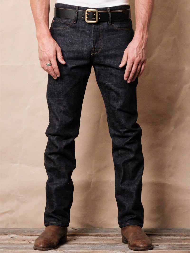 Freenote Cloth Rios Slim Straight 17oz Indigo Selvedge Denim ...