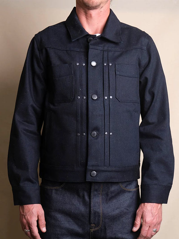 Styling Freenote Cloth Rider Jacket Freenote Cloth Riders Jacket Raw Fleck - Mildblend Supply Co