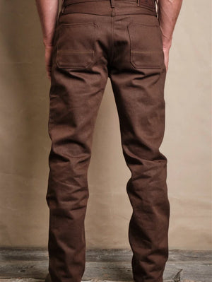 Freenote Cloth Wilkes Dark Brown 15oz