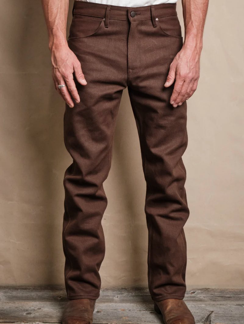 Freenote Cloth Wilkes Dark Brown 15oz