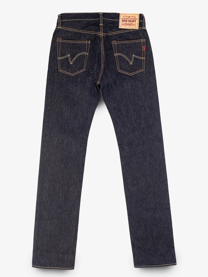 Iron Heart Denim IH-666S-142 Straight Cut 14oz Indigo Selvedge Denim