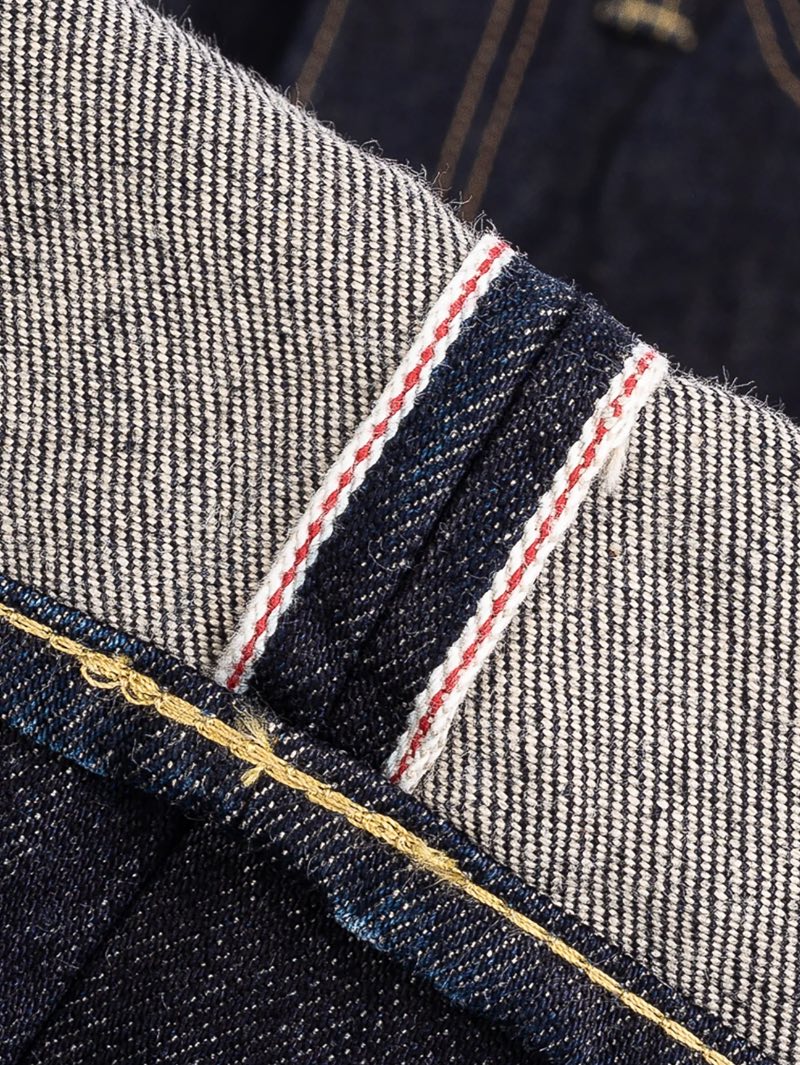 Iron Heart Denim IH-666S-142 Straight Cut 14oz Indigo Selvedge Denim