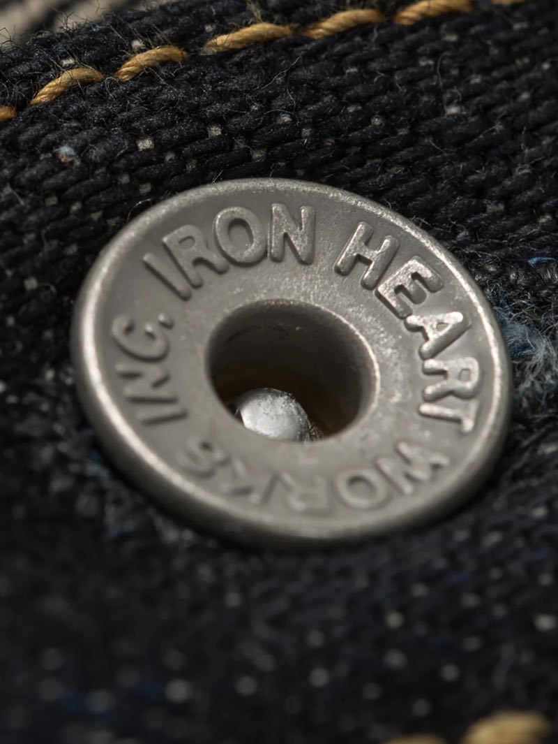 Iron heart IH-666-XHS 25oz Slim Straight Indigo Selvedge Denim