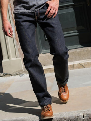 Iron heart IH-666-XHS 25oz Slim Straight Indigo Selvedge Denim