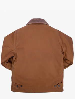 Iron Heart Denim IHM-35 Brown Whipcord N1 Deck Jacket