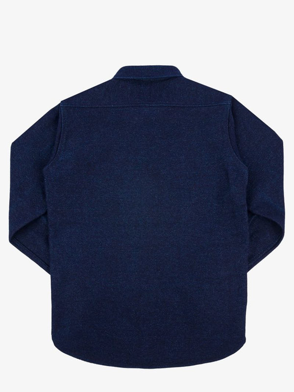 Iron Heart 21oz Sashiko Work Shirt - Indigo IHSH-397-IND