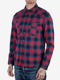 ツ*ん様 Subculture OMBRE CHECK SHIRT RED 3 ツ*ん様 Subculture OMBRE CHECK SHIRT RED 3 OMBRE CHECK SHIRT / RED