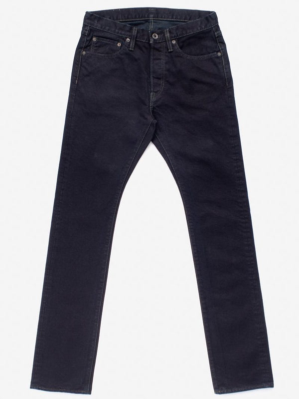 Iron Heart IH-555S-142OD 14oz Slim Indigo Overdyed Black Selvedge ...