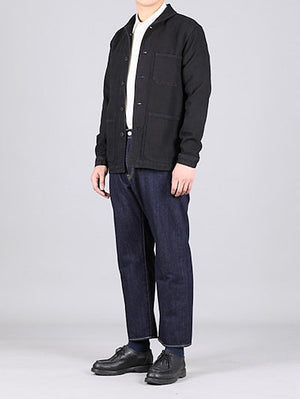 Momotaro Dobby Coverall Indigo