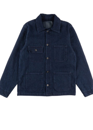 Naked & Famous Chore Coat Kikko Denim