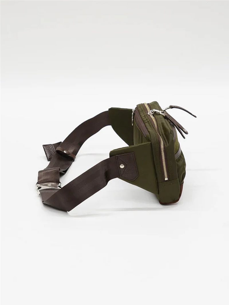 Master-Piece Khaki 01386 Density shoulder bag/ nylon, leather-bos taurus