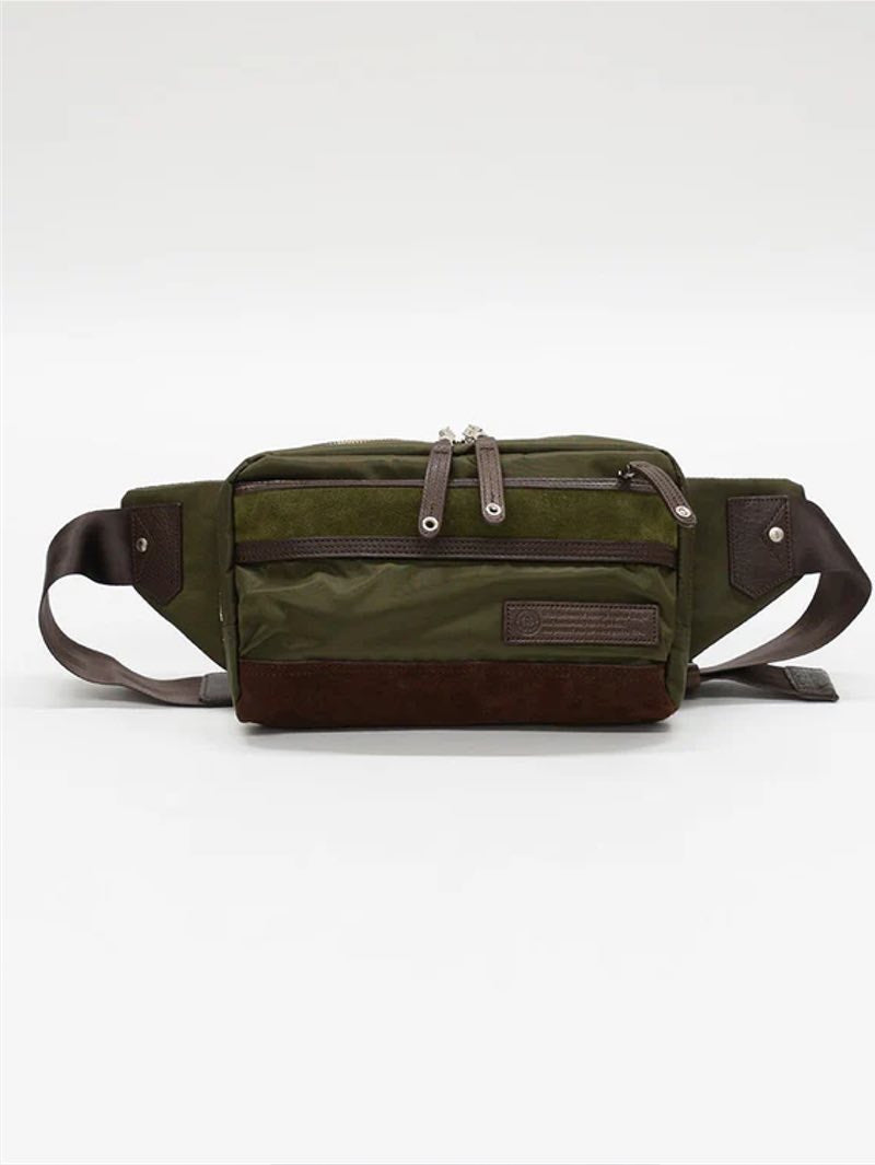 Master-Piece Khaki 01386 Density shoulder bag/ nylon, leather-bos taurus
