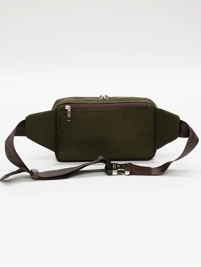 Master-Piece Khaki 01386 Density shoulder bag/ nylon, leather-bos taurus