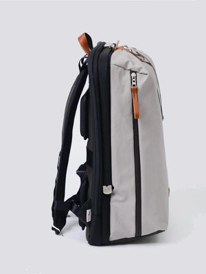Master-Piece Beige Bump Backpack L No.04070