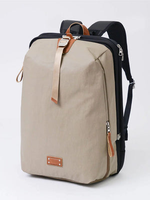 Master-Piece Beige Bump Backpack L No.04070