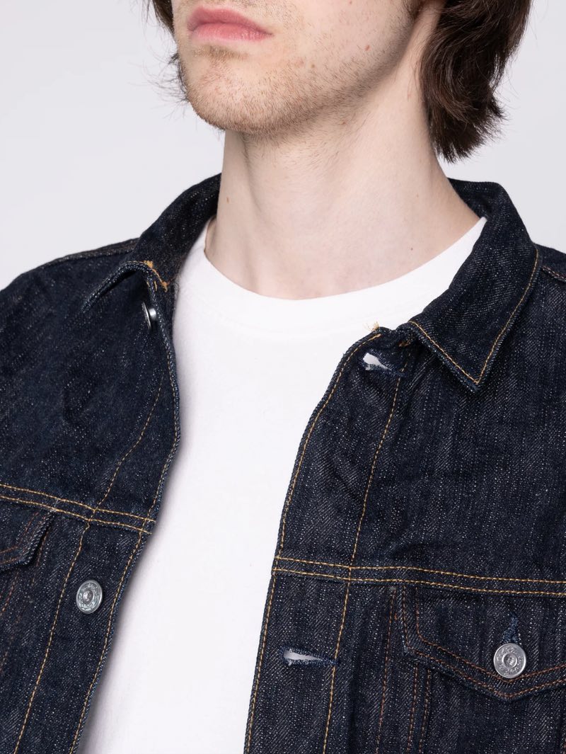 Naked & Famous Denim Jacket - MIJ12 - Aomidori Selvedge