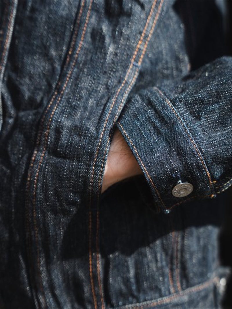 Naked & Famous Denim Jacket - MIJ12 - Aomidori Selvedge