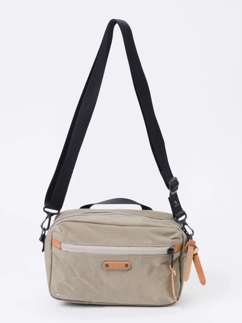 Master-Piece 289033 Root Mini Shoulder Bag Beige