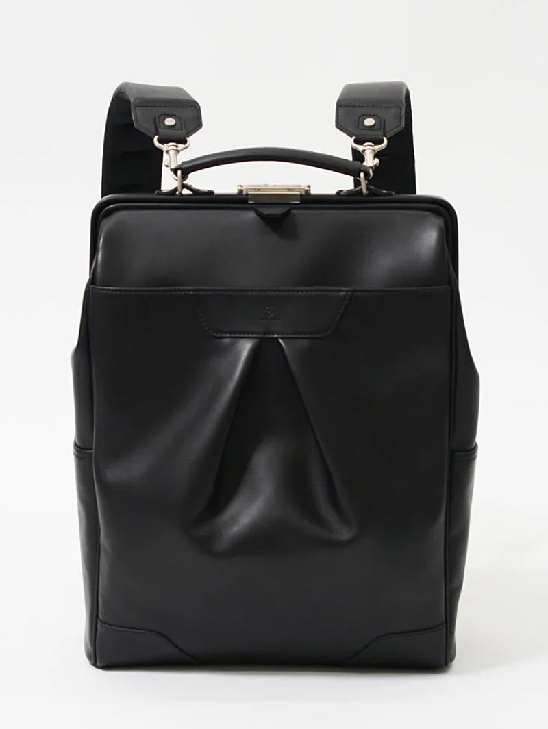 Master-Piece 04021-L TACT LEATHER Ver. Backpack Black