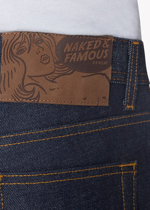 Naked & Famous Weird Guy Dirty Fade Selvedge